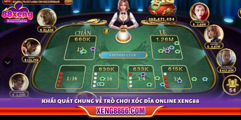Tổng quan về game xóc đĩa online tại Xeng88
