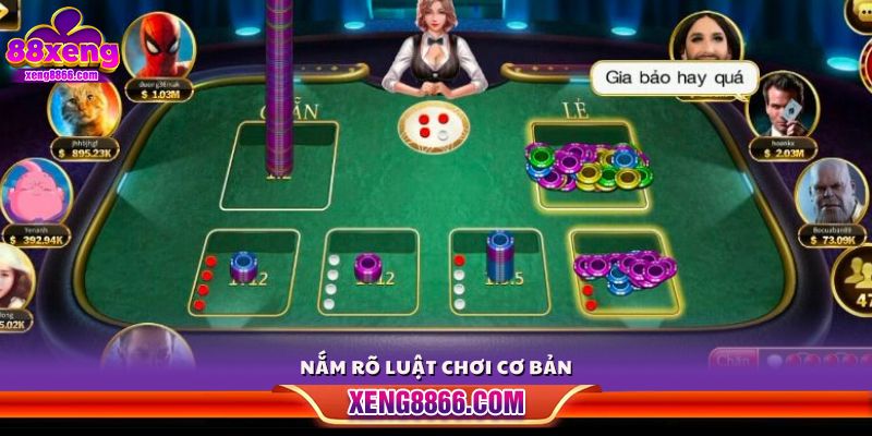 Hiểu rõ quy tắc cơ bản của trò chơi